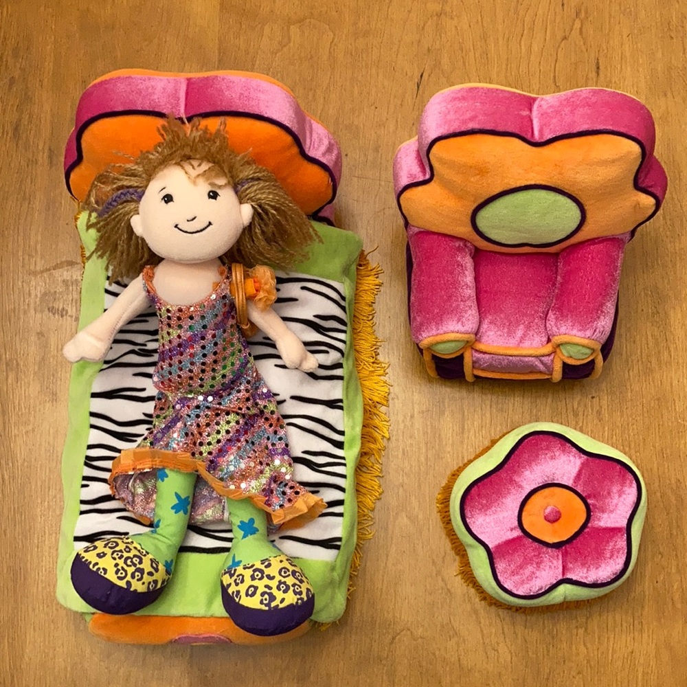 Groovy Girls doll plus furniture